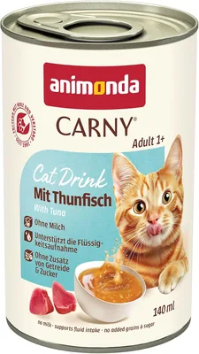 Animonda Carny vuxenkat drink med tuna, multipack 12 x 140 ml Best Deal