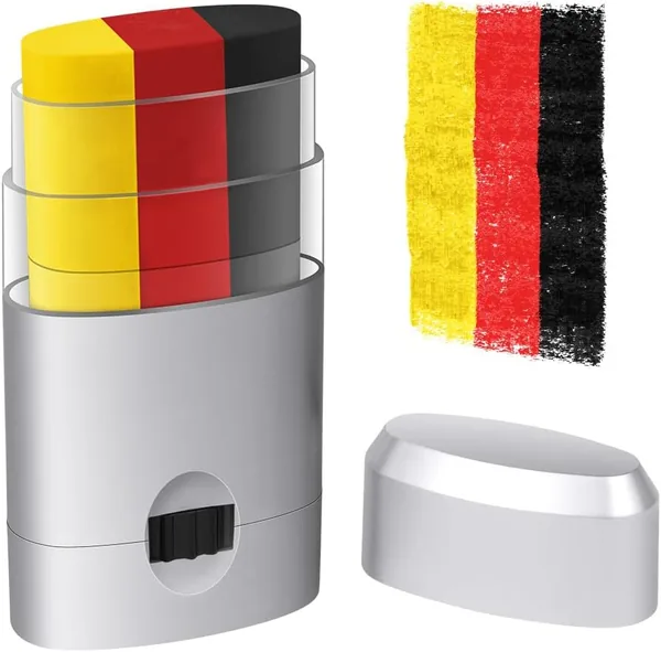 AOOWU Regenbogen Make-Up Stift, Gesichtspinsel für Kostüm, Hallenfest