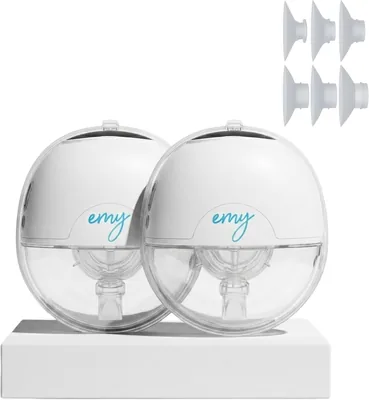 Pompe à sein électrique Fizimed Emy Double | Pompage discret et mains libres