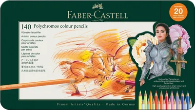 Polychromos Artists' Pencils 140-Piece Tin Best Price