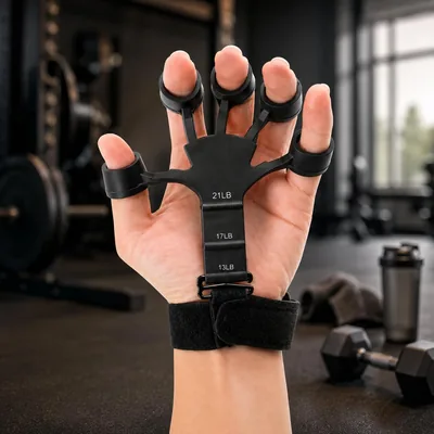 Exercitador de Dedos e Mãos em Silicone - Fortalecimento e Flexibilidade, Design Anatômico - Melhor Preço
