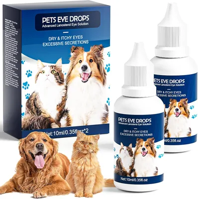 Pet Eye Drops Gentle Care for Dogs & Cats - Best Deal