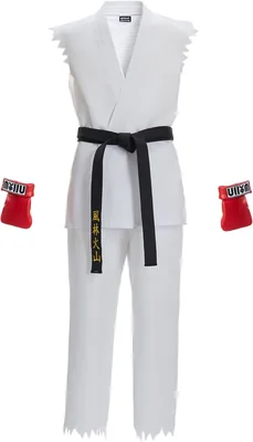 Micotaku Licensed Street Fighter Ryu Cosplay Halloween Costume Men's SGD 77.65