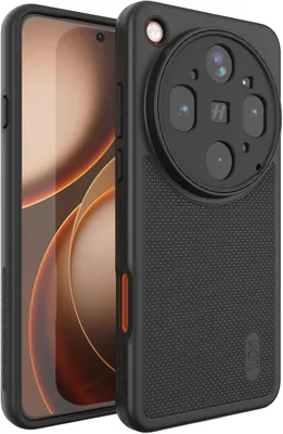 TUDIA MergeGrip Case för Oppo Find X9 Ultra [MergeGrip] | Militärstandard & Dubbellagad Protectiv Kaste - Matt