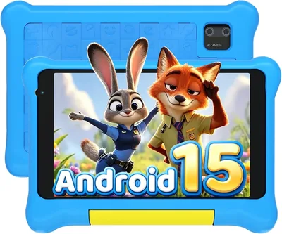 Laptok Kids Tablet 7" Android 15 - 24GB+32GB+1TB Expand