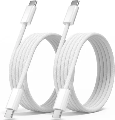 USB C to USB C Cable 3FT 2 Pack Nylon Braided Charger Cord Best Deal