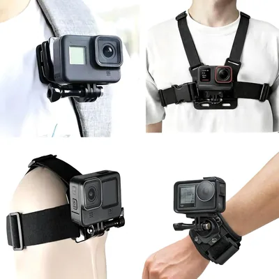 GoPro Accessories Set - Quick Release Mount & Wrist Strap, Best Deal