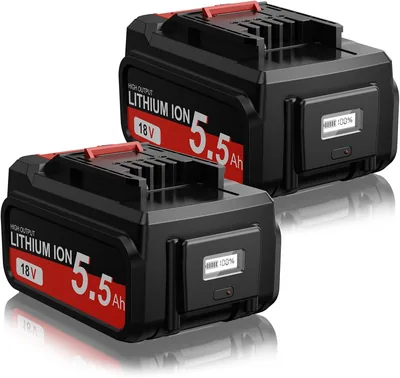 2 Stück 18V Ersatzakku für Einhell Power X-Change, Li-Ion mit LED-Anzeige (15% Off)