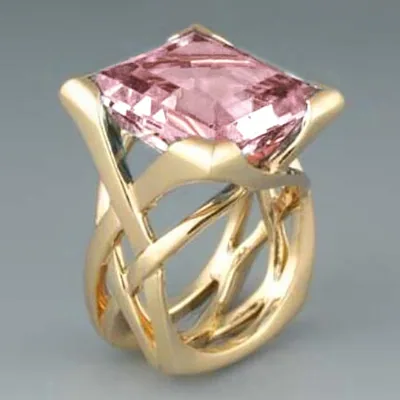 Luxury Geometric Cubic Zirconia Rings - Best Deal