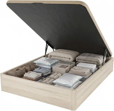 DuermeTe Online - Cama plegable Cambria 150 x 190 cm, Gran capacidad, Estructura super reforzada, Tapa respirable 3D, En