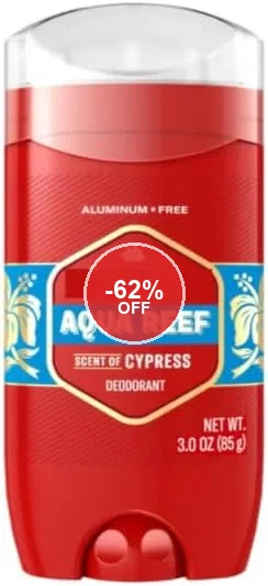 オールドスパス パウダー デオドラント スティック アクア リーフ 香り 3.0oz (85g) | 62%オフ