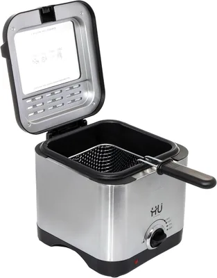 HU Electric Deep Fryer 1.5L with Adjustable Thermostat - Save 10%