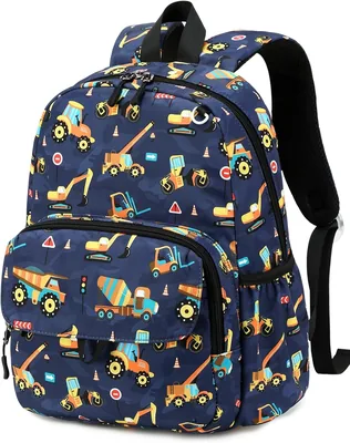 BTOOP Kids Backpack Boys Girls 3-6 Insulated Lunch Compartment