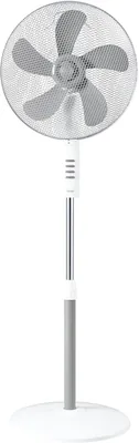 Bimar INB‑VP433R Ventilateur sur pied 40 cm, 5 pales, 3 vitesses, oscillation automatique, hauteur réglable - Économisez 9% 