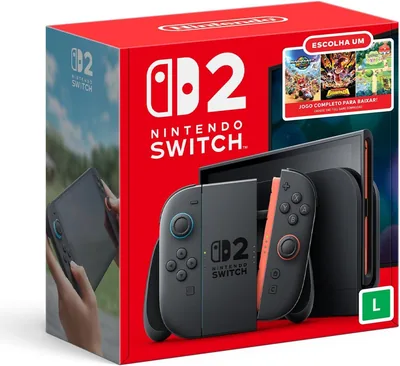 Bundle Nintendo Switch 2: Escolha Seu Jogo - Melhor Preço