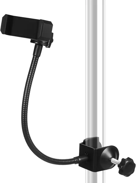 Soporte para Teléfono KONTONTY con Micrófono y Pedestal Ajustable - Mejor Precio