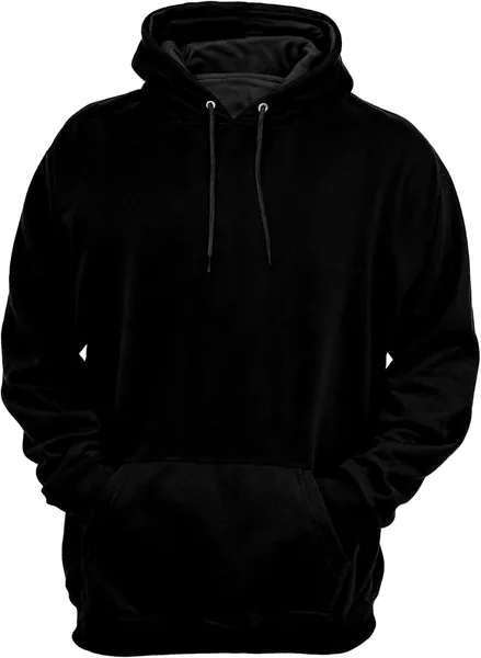 Blusa de Frio com Capuz Flanelada Lisa - Unissex