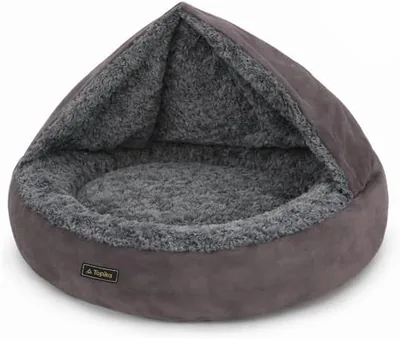 Soft Dog Bed Donut Round Calming Anti-Anxiety Burrow Cave ZAR 319.60 Best Deal