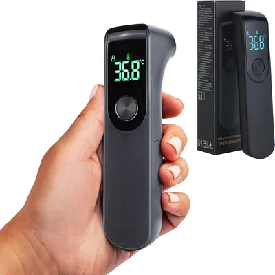 SHBUOTE Termómetro Digital Infrarrojo 2 en 1 con Pantalla LED - Ahorra un 26%