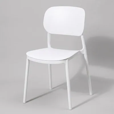 MARCOLO Como Chair - Modern Minimal Plastic Dining Chair - Best Deal