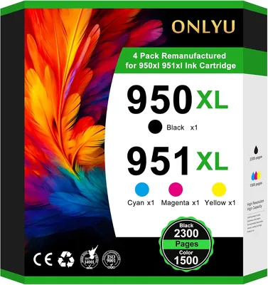 ONLYU 950 XL 951XL Multipack: 45% Rabatt auf HP 951XL-Patronen