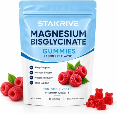 STAKRIVE Magnesium Bisglycinate Gummies Best Deal