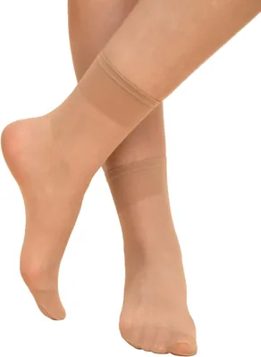 Charmaine Women Low Cut Ankle-High Sheer Socks