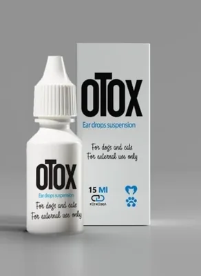 قطرات Otox لمكافحة أكياس الأذن لدى القطط والكلاب - أفضل سعر