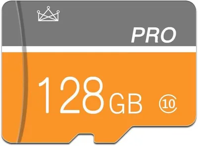 Carte mémoire 128 Go, Micro Carte avec Adaptateur Classe 10 Haute Vitesse pour Appareil Photo, Smartphone, Tablette - Meilleur Prix
