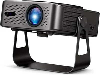 Portable 4K Outdoor Projector - 360° Stand