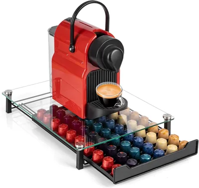 Recaps Coffee Pod Holder Storage Drawer - Holds 60 Capsules, 5% Off