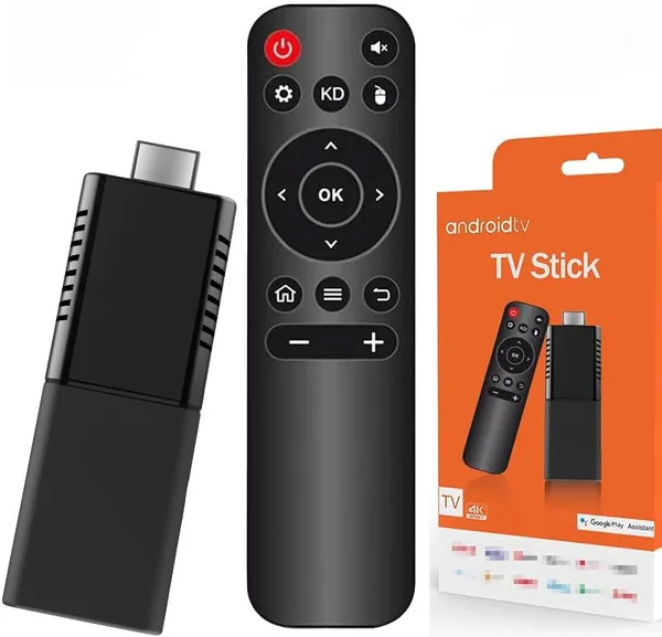 Android TV Stick 4K DDR4 2GB RAM 16GB ROM H313 Quad-Core 64bit WiFi5 Dual 2.4G/5G WiFi HDR10+ HD Smart TV Stick Box (2+16) Best Deal
