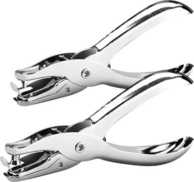 2 Pcs Hole Punch Set - 1/4 & 1/8 Inch - Best Deal