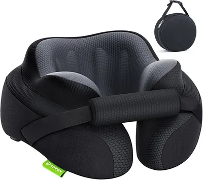 AUVON Travel Pillow Adjustable Neck Support
