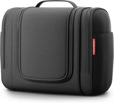 VanLindson Toiletry Beutel XXL, 9 Liter Stauraum, 3-in-1 Aufhängetasche für Frauen, Männer und Kinder, Kosmetiktasche für Reisende