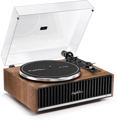 Vinyl Turntable with Bluetooth & Phono Preamp