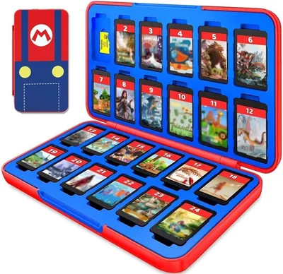 Switch Game Case Holder 24 Slots Micro SD, Best Deal