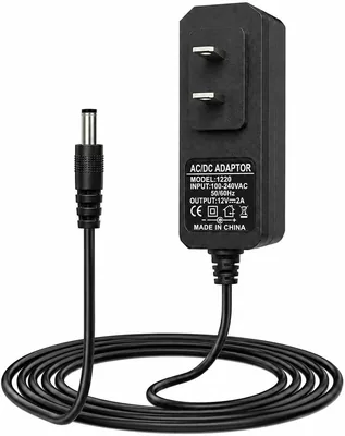 Cable de carga repuesto para cargador 12V piano digital Alesis Recital 61 88 teclas, compatible con 7101215