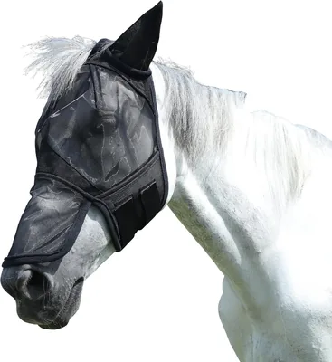 Leberna Horse Fly Mask Large Black Best Deal