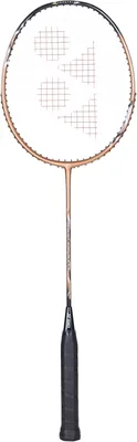 YONEX नानोफ्लेयर 9000i बैडमिंटन रैकेट (कॉपर मेटलिक) स्ट्रंग | G4 ग्रिप | फुल कवर - 39% ऑफ