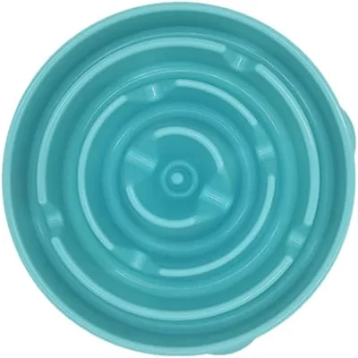 Topika Blue Dog Puzzle Toy Slow Feeder Food Dispenser for IQ Training Best Deal