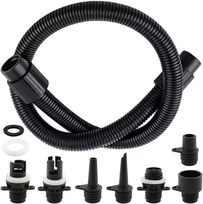 Paddle Board Pump Adapter Set - 7 Nozzles Universal Sup Air Hose Best Deal