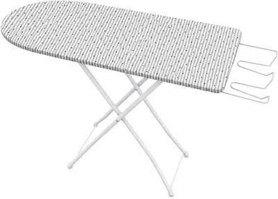Toshionics Ironing Board - 90cm x 34cm, Adjustable Height Stand, Steel Legs | 28% Off