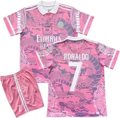 RM Madrid RO'NALDO Football Jersey No 7 Dragon Pattern Special Edition