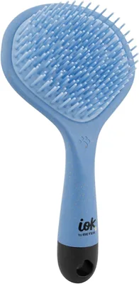 Beter IOK Cepillo para Gatos y Perros, Puntas Flexibles, Elimina Pelos Sueltos, Cepillo Desenredante para Mascotas, Sin Arrastar, Desenreda Suavemente, Brilla