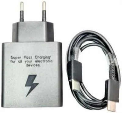 65W Super Fast 3 Ports Type C Charger - Black Best Deal