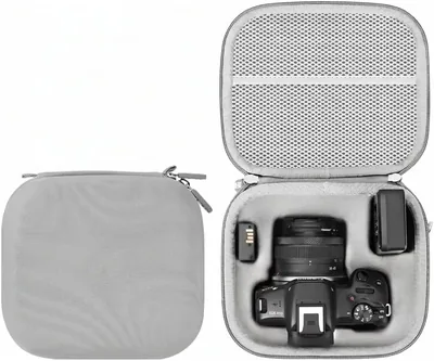 Mochila Estuche Para Cámara Canon EOS R50 R100, Blanco - Mejor Precio