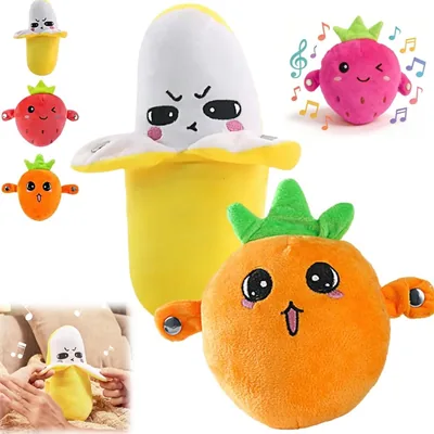 ORCHID M® 3pcs Musical Sensory Toys - Soft & Adorable Fruit Design, Best Deal