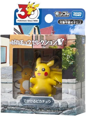 Takara Tomy Pokemon 30th Anniv. Moncolle Pikachu