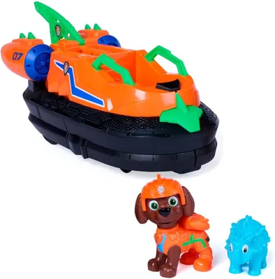 Takara Tomy Paw Patrol The Dino Movie Zuma Dino Hover (with Ankyrosaurus) Best Deal